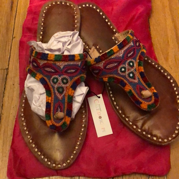 Studio Caleidoscope Shoes - Made in India colorful summer sandals